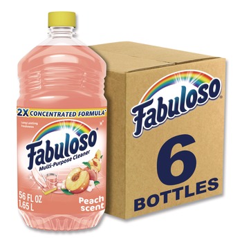 PRODUCTS | Colgate-Palmolive Co. 61046751 Multi-Use Cleaner, Peach Scent, 56 oz Bottle, 6/Carton