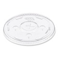 Cup Lids | Dart L32CR Plastic Straw-Slot Cold Cup Lids Fits 30 oz. to 32 oz. Cold Cups - Clear (1000/Carton) image number 0