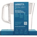 Decanters & Pitchers | Brita 36089CT 6-Cup Denali Water Filter Pitcher with 1 Standard Filter - White (2/Carton) image number 3