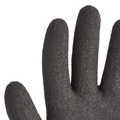 Gloves & Glove Accessories | Ansell KCC 97274 270 mm Length G40 Poly/Cotton Latex Coated Gloves - X-Large, Gray/Black (12 Pairs/Pack) image number 2