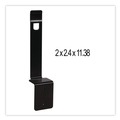 Hand Sanitizer Accessories | PURELL 5830-08-BLK Rail Mount for ES Everywhere System - Black (8/Carton) image number 3