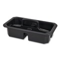 Janitorial & Housekeeping Carts | Rubbermaid Commercial 2202586 Cleaning Caddy Compatible with Full-Size and Compact Housekeeping Carts - Black (6/Carton) image number 0