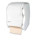 Towel Dispensers | San Jamar T1370SS Tear-N-Dry 16.75 in. x 10 in. x 12.5 in. Touchless Roll Towel Dispenser - Silver image number 2