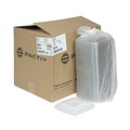 Food Containers & Lids | Pactiv Corp. SACLD07 EarthChoice Recycled PET Lid for 24 - 32 oz. Container Bases - Clear (300/Carton) image number 2