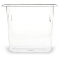 Food Storage Containers & Lids | Carlisle 3068807 4.25 in. x 6.93 in. x 6 in. 1.4 qt. StorPlus Polycarbonate Food Pan - Clear image number 0