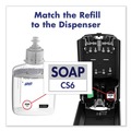 Soap Refills | PURELL 6574-02 1200 ml Fragrance-Free HEALTHY SOAP Mild Foam for CS6 Dispensers (2/Carton) image number 4