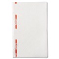 Cleaning Cloths & Wipes | Chix 8252 13 in. x 21 in. Cotton Food Service Towels - White/Red (150/Carton) image number 0
