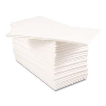 Hoffmaster 066038 15 in. x 17 in. 2-Ply Dinner Napkins - White (4 Packs/Carton)