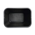 Indoor Waste Receptacles | Boardwalk 3485202 28 qt. Plastic Soft-Sided Wastebasket - Black image number 3