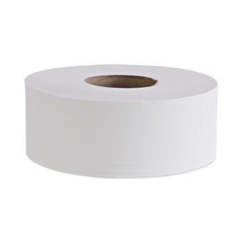 TOILET TISSUES | Boardwalk SOD410323 3.4 in. x 1000 ft. 2 Ply Jumbo Roll Bathroom Tissue - White (12/Carton)