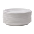 Plates | Boardwalk BWKPLTHIPS9WH 9 in. Diameter Hi-Impact Plastic Dinnerware Plate - White (500/Carton) image number 3