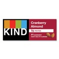 Meals & Snack Bars | KIND 17211 1.4 oz. Cranberry Almond Nutrition Boost Bar (12/Box) image number 4