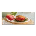 Plates | Chinet 21228 9 in. 3-Compartment Paper Plate - White (500/Carton) image number 1