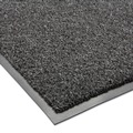 Floor Mats | Crown GS 0035CH Rely-On 36 in. x 60 in. Olefin Indoor Wiper Mat - Charcoal image number 2