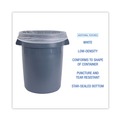 Low-Density Trash Bags | Boardwalk H6036MWKR01 30 in. x 36 in. 30 gal. 0.5 mil Perforated Roll Low-Density Waste Can Liners - White (200/Carton) image number 5