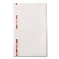 Cleaning Cloths & Wipes | Chix 8250 13 in. x 24 in. Reusable Fabric Food Service Towels - White (150/Carton) image number 2