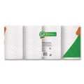 Perforated Roll & Hand Towels | Bounty 80876241 10.5 in. x 11 in. 2-Ply Kitchen Roll Paper Towels - White (24/Carton) image number 2
