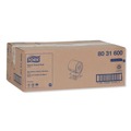 Perforated Roll & Hand Towels | Tork 8031600 7.5 in. x 630 ft. Universal Notched Hand Towel Roll - White (6 Rolls/Carton) image number 2