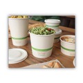 Food Containers & Lids | World Centric BO-SU-24 No Tree 4.4 in. Diameter x 4.5 in. h Sugarcane Paper Bowls - Natural (500/Carton) image number 3