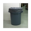 Low-Density Trash Bags | Boardwalk H7658PGK 60 Gallon 1.3 mil 38 in. x 58 in. Flat Pack Linear Low-Density Industrial Can Liners - Gray (100/Carton) image number 7