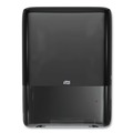 Towel Dispensers | Tork 552538 PeakServe Continuous 14.44 x 3.97 x 19.3 Hand Towel Dispenser - Black image number 0