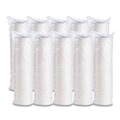 Food Containers & Lids | Dart 12JL Vented Plastic Lids for 12 oz. Hot/Cold Foam Cups (1000/Carton) image number 3