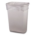 High-Density Trash Bags | Heritage Z6037XN R01 30 in. x 37 in. 16 mic 30 Gallon High-Density Waste Can Liners - Natural (500/Carton) image number 4