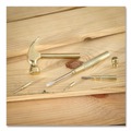 Hammers | Great Neck 19006 6.5 in. Long Nesting Handle 5-in-1 Carpenter's Hammer with 4 Screwdrivers - Gold image number 8