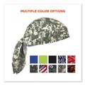 Head & Face Protection | Ergodyne 12478 Chill-Its 6615 One Size Fits Most High-Performance Bandana Doo Rag with Terry Cloth Sweatband - Camo image number 4