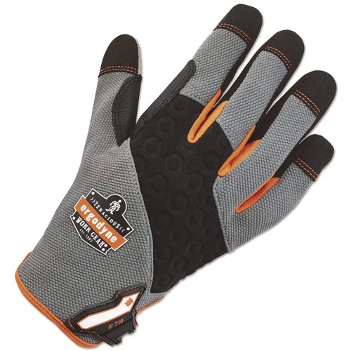 Gloves & Glove Accessories | Ergodyne 17043 ProFlex 710 Heavy-Duty Utility Gloves Medium Gray 1 Pair image number 0
