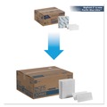 Perforated Roll & Hand Towels | Georgia Pacific Professional 20885 8 in. x 11 in. 1-Ply Pacific Blue Ultra Z-Fold Folded Paper Towels - White (2600/Carton) image number 5