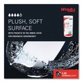 Perforated Roll & Hand Towels | WypAll 05843 70/Roll 11 in. x 10.4 in. L30 General Purpose Wipers - White (24 Rolls/Carton) image number 7