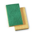 Scouring Pads & Sticks | 3M 74N 3.6 x 6 Niagara 1 in. Thick Medium Duty Scrubbing Sponge 74N - Yellow/Green (20/Carton) image number 0