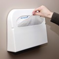 Toilet Seat Covers | HOSPECO HG-5000 Health Gards 14.25 in. x 16.5 in. Toilet Seat Covers - White (5000/Carton) image number 2