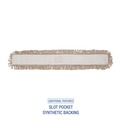 Mop Heads | Boardwalk BWK1048 48 x 3 Cotton Dust Mop Head - White image number 3