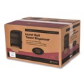 Towel Dispensers | San Jamar T1100TBK 12.94 in. x 9.25 in. x 16.5 in. Lever Roll Classic Towel Dispenser - Transparent Black Pearl image number 1