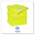 Cleaning Cloths & Wipes | Boardwalk 2164039 16 in. x 16 in. Microfiber Cleaning Cloths - Yellow (24/Pack) image number 3