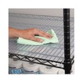 Perforated Roll & Hand Towels | Alera ALESW59SL3624 Plastic 36 in. x 24 in. Shelf Liners for Wire Shelving - Clear (4/Pack) image number 6