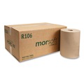 Perforated Roll & Hand Towels | Morcon Paper R106 1-Ply 10 in. x 800 ft. 10 in. Roll Towels - Kraft (6/Carton) image number 1